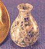 Half-Inch Blue Speckled Vase